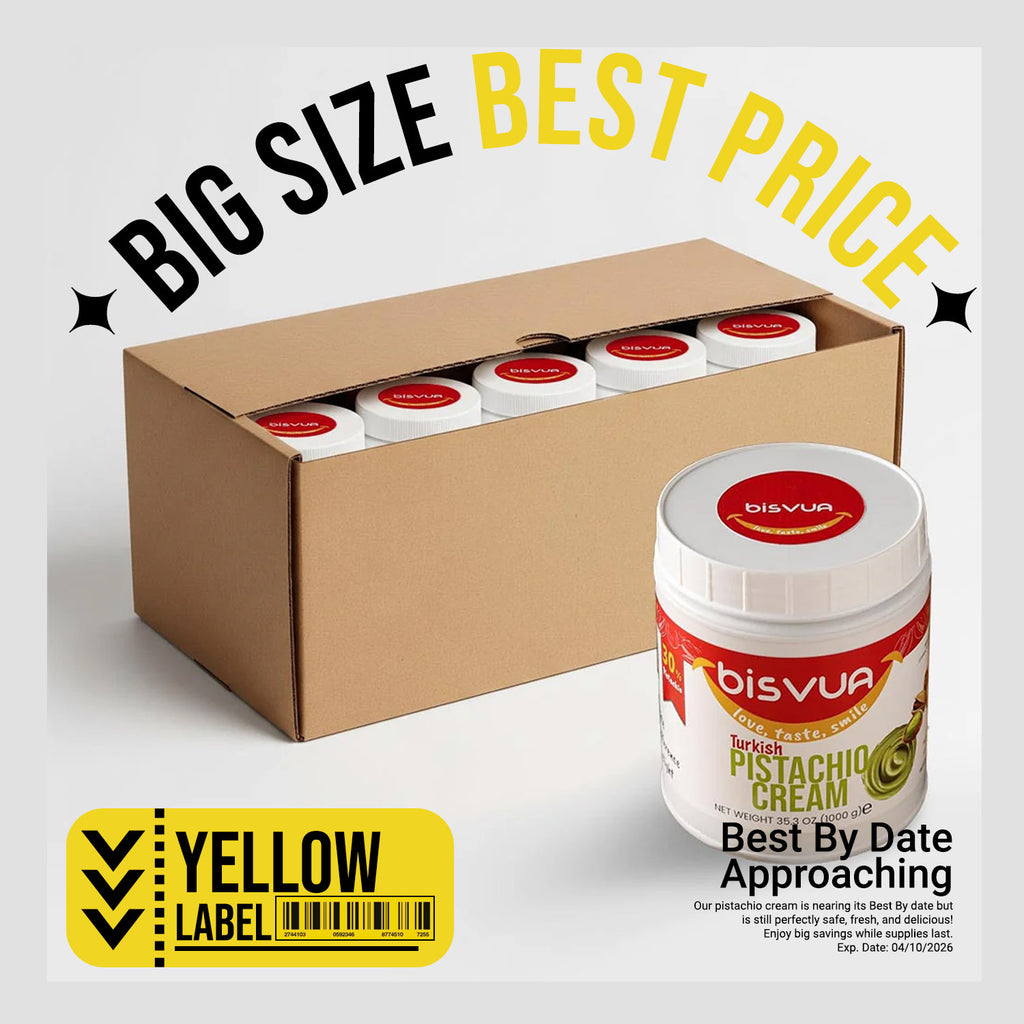 비스부아 피스타치오 크림 (30%) 1kg 35.3oz 
