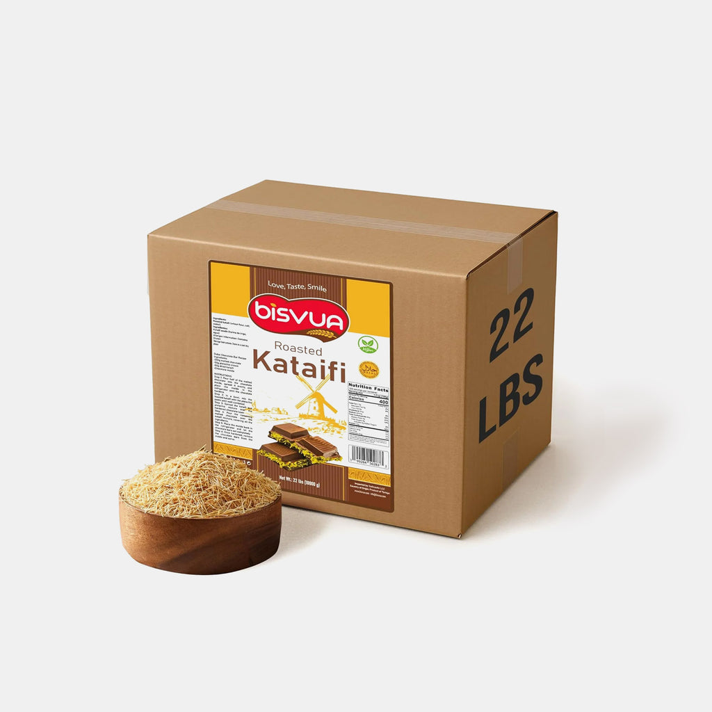 Bisvua Premium Bulk Roasted Kataifi 10 kg (22 lbs)