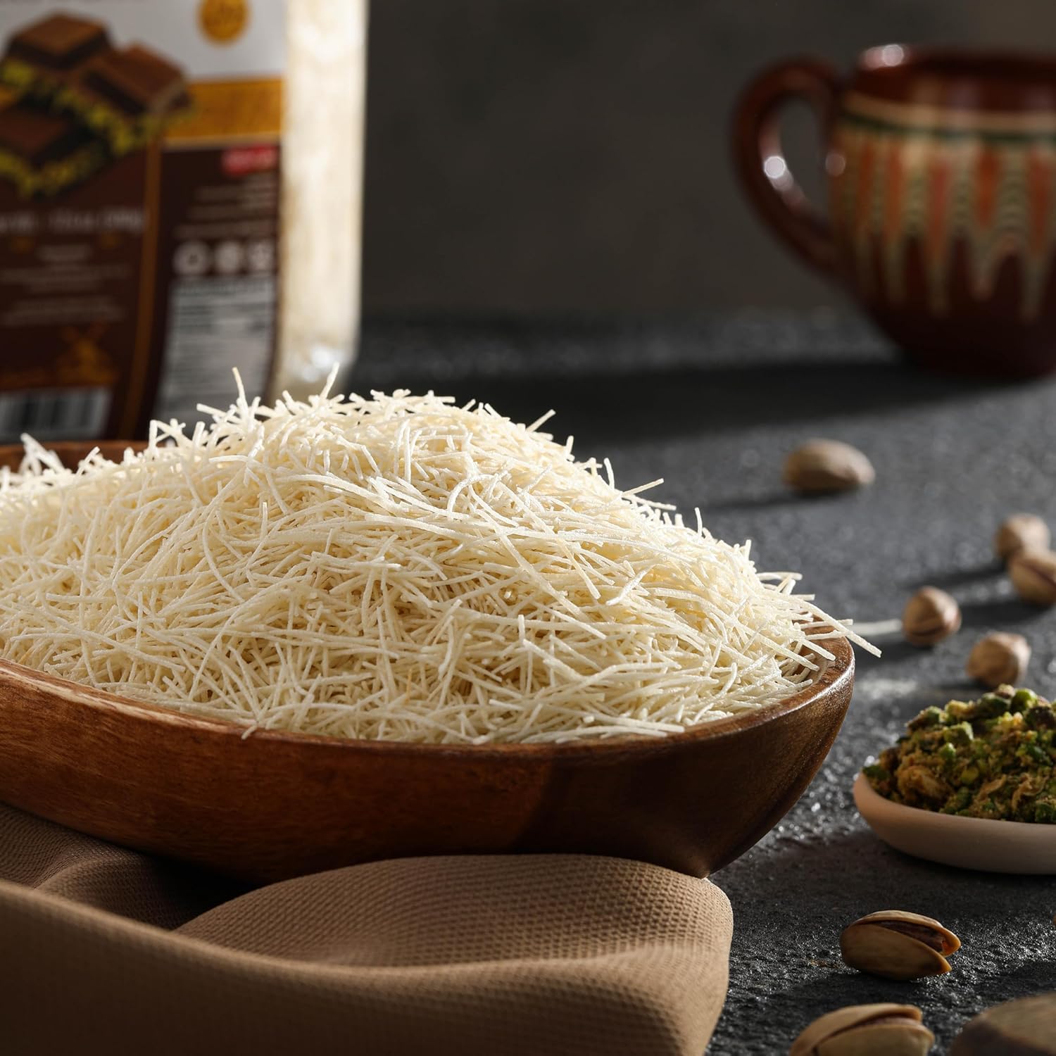 Bisvua Premium Bulk Dried Kataifi 5 kg (11 lbs)