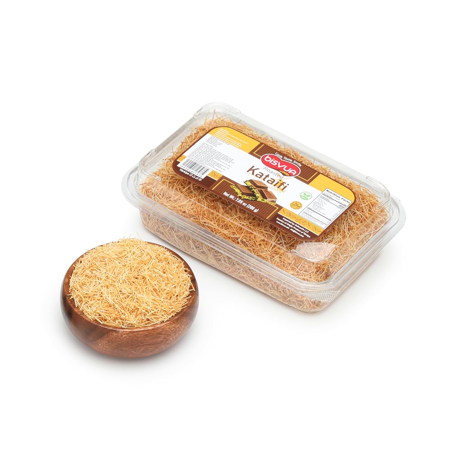 Bisvua Premium Roasted Kataifi 200g (7.1 oz)